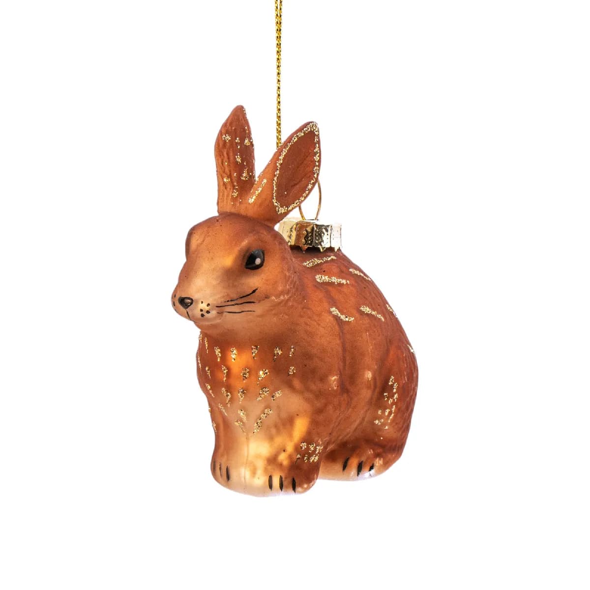 Sass & belle boule de Noël lapin - Marron