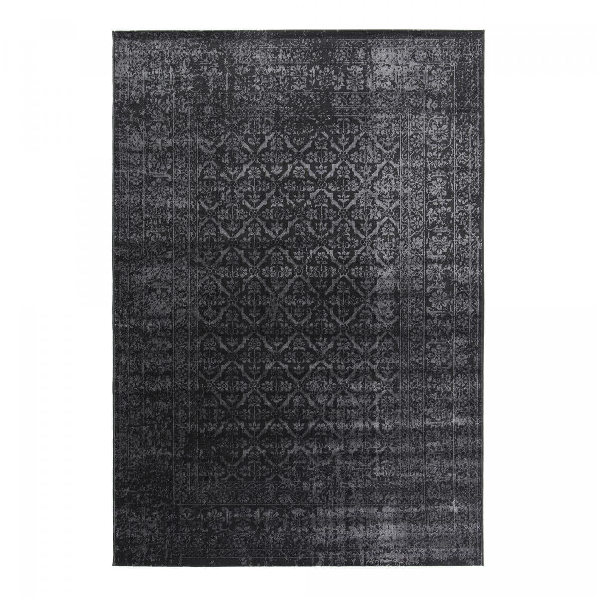 Tapis chambre tissé motif ethnique LUMIN 4